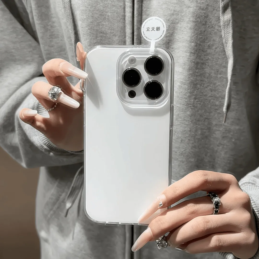 Home Office Pro - Coque de téléphone blanche minimaliste avancée,