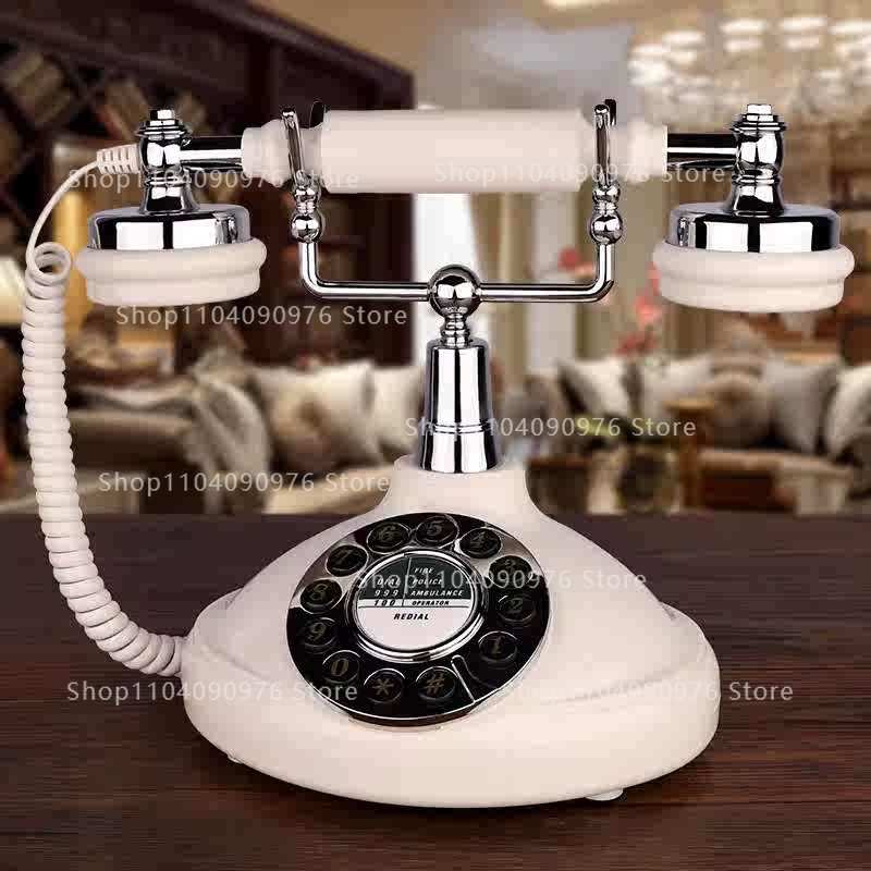 Home Office Phone Number - Téléphone fixe rétro européen pour la