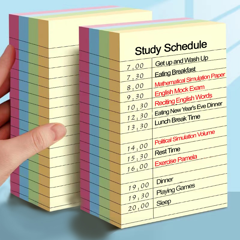 Sticky Note Dispenser - 200 feuilles ligne Notes autocollantes 4