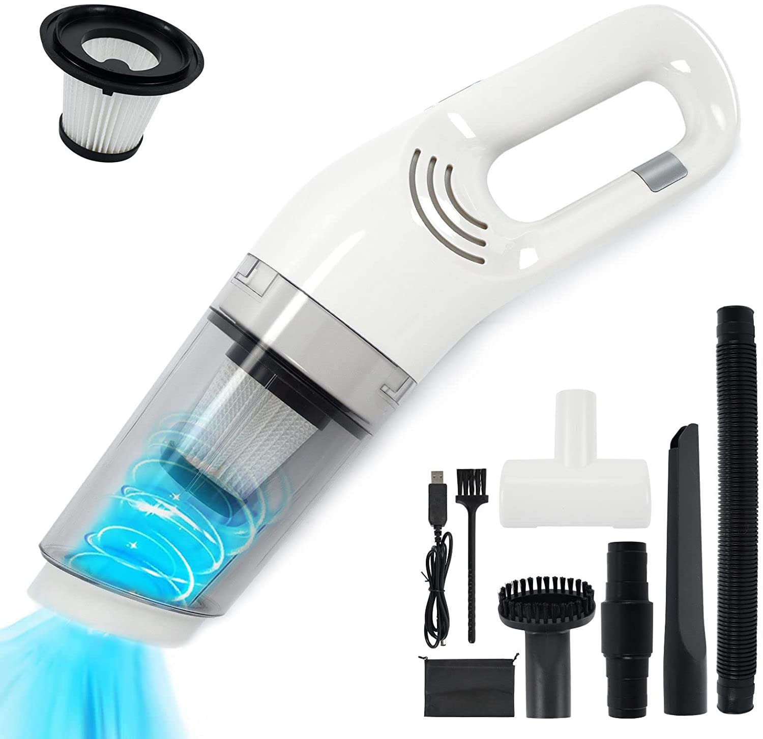 Home Office With Sofa - Aspirateur de voiture sans fil portable