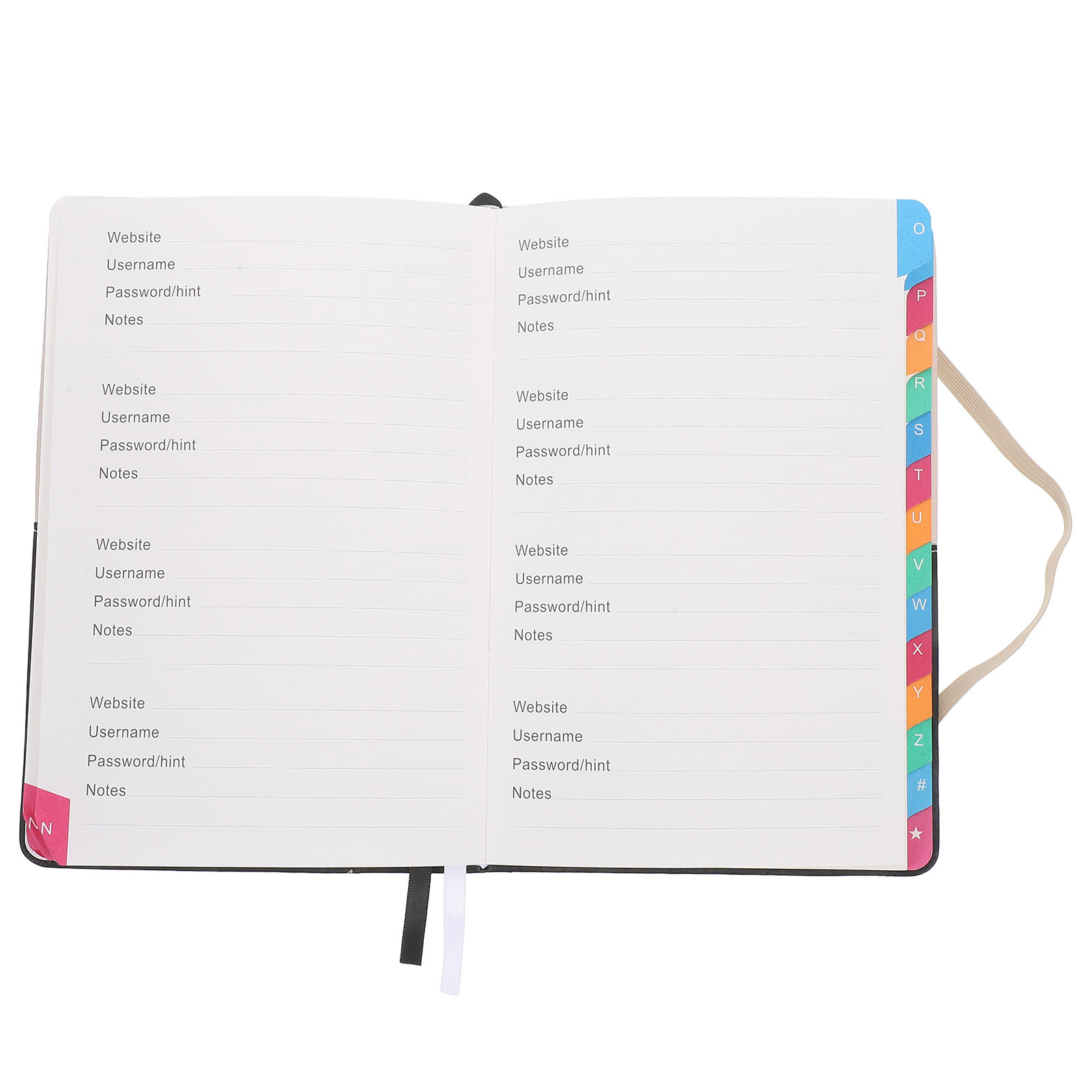Home Office Phone Number - Organisateur d'adresses A5, carnet de mots