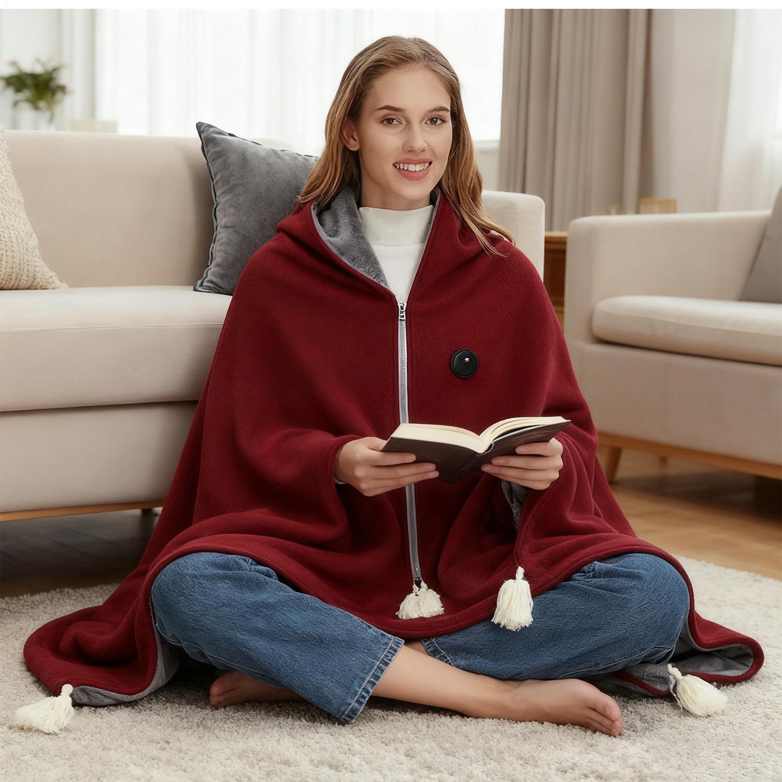 Châle chauffant USB à 3 niveau - Home Office With Sofa avis et prix