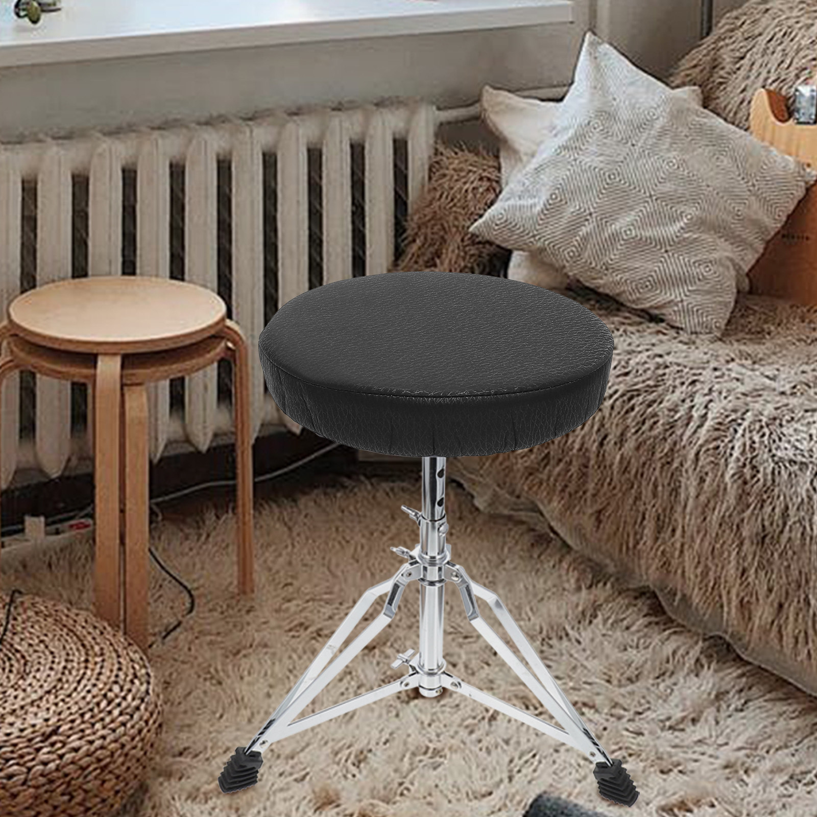 Housse de tabouret super ronde - Home Office With Sofa avis et prix