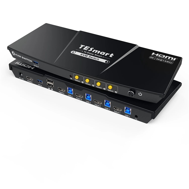 Commutateur KVM HDMI TESmart 4 - Home Office Kvm Switch avis et prix